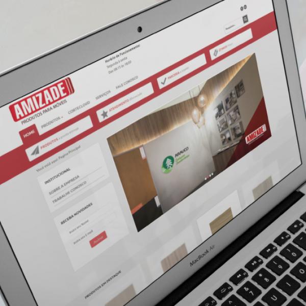 Criação de Sites Curitiba - Compensados Amizade
