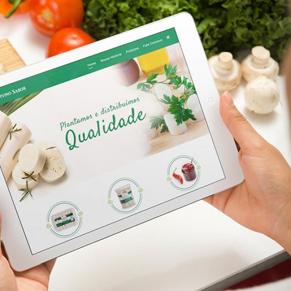 Criação de Sites Curitiba - Divino Sabor